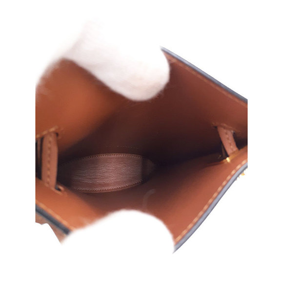 Loewe Dice Pocket Shoulder Bag Tan Brown - Picture 3 of 9